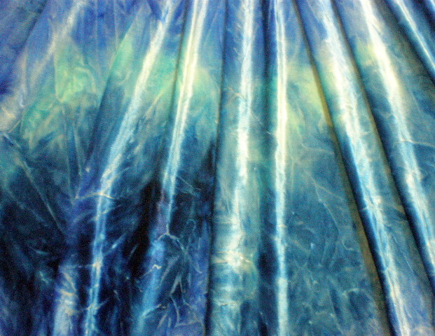 5. Blue-Aqua Tye-Dye Velvet